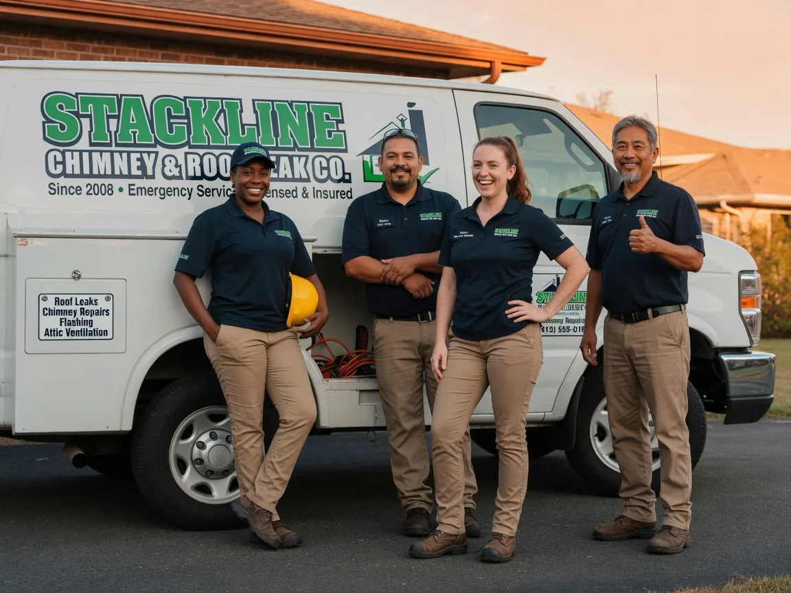Chimney flashing repair company in Lynnwood, WA